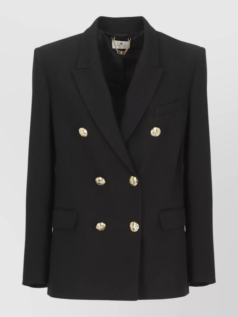 Elisabetta Franchi Double-Breasted Blazer