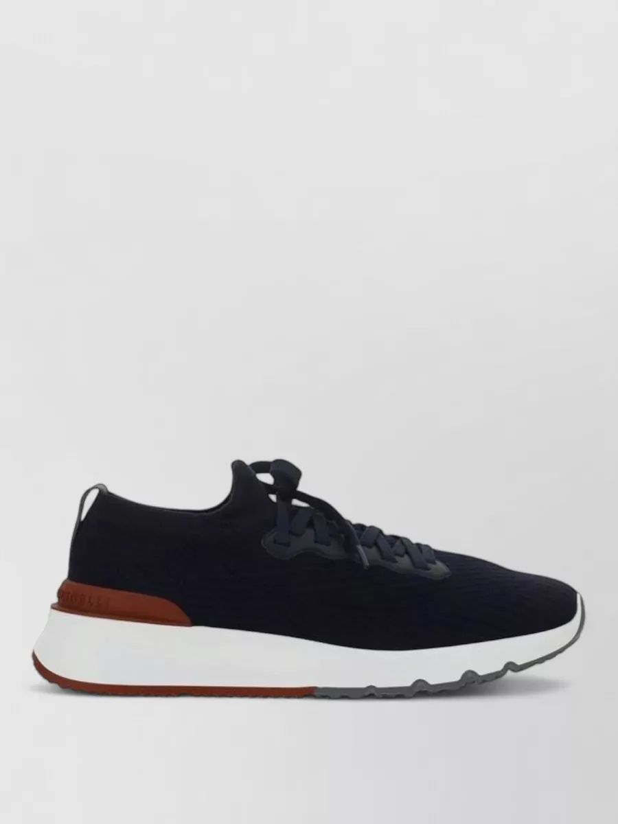 Brunello Cucinelli Cotton Low-Top Sneakers