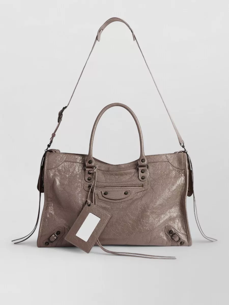 Balenciaga Leather Tote Bag