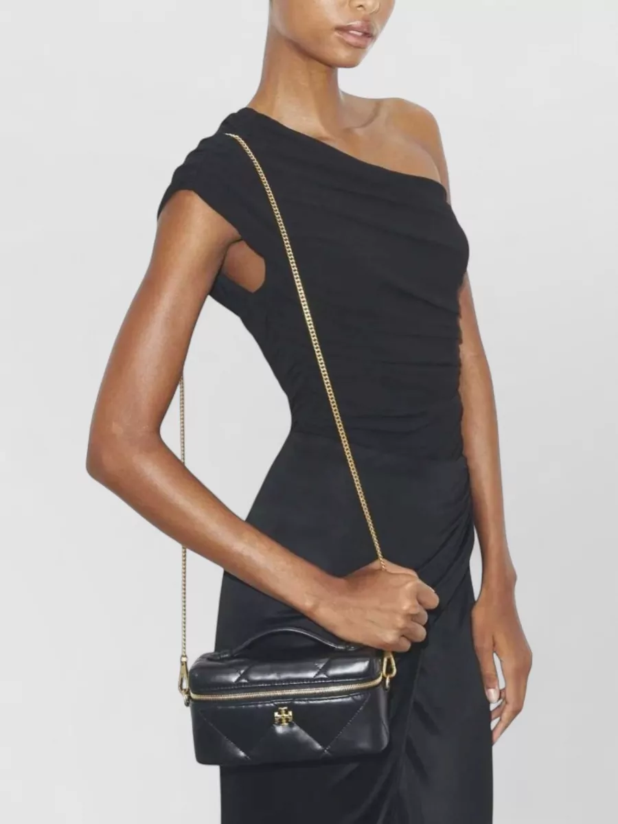 Tory Burch Kira Mini Quilted Leather Cross-Body Bag