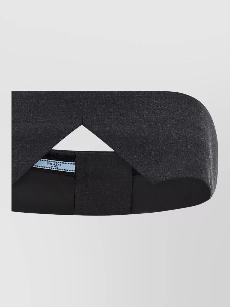 Prada Off-the-shoulder cropped top