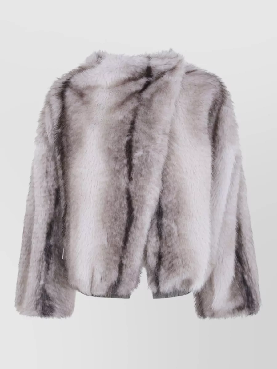 The Frankie Shop Faux Fur Reversible Short Coat