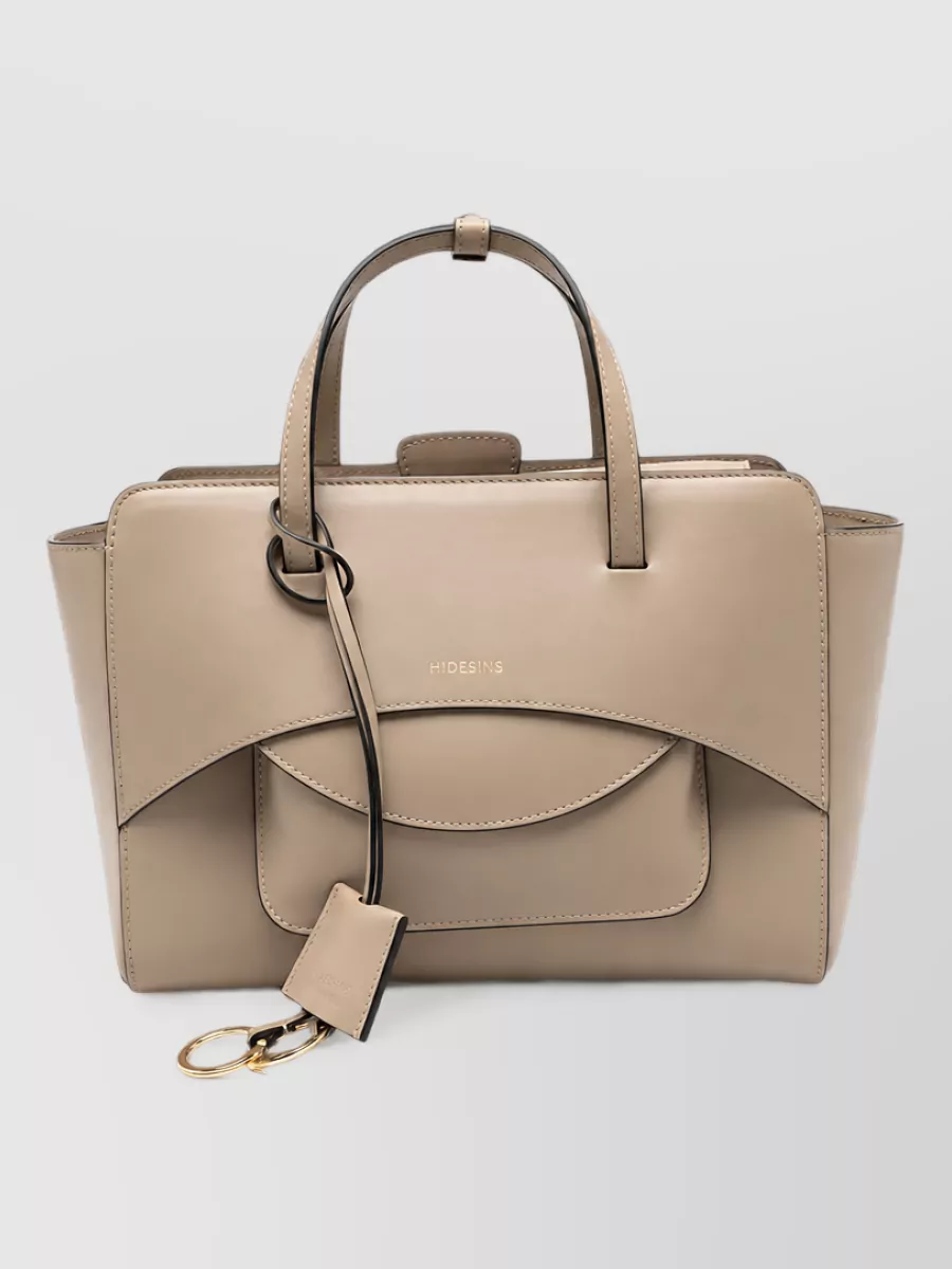 Hidesins calf leather shoulder bag