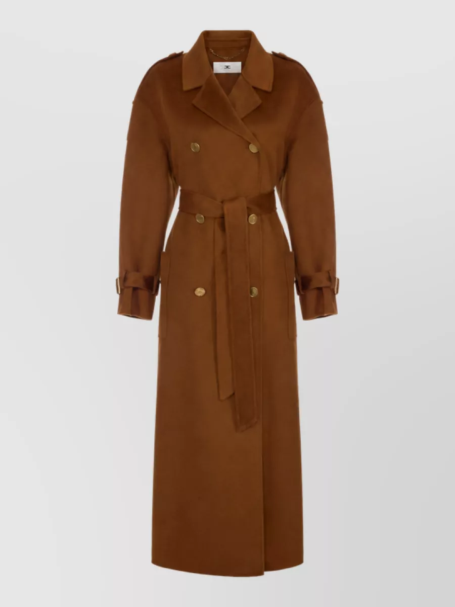 Elisabetta Franchi Wool Fitted Jacket