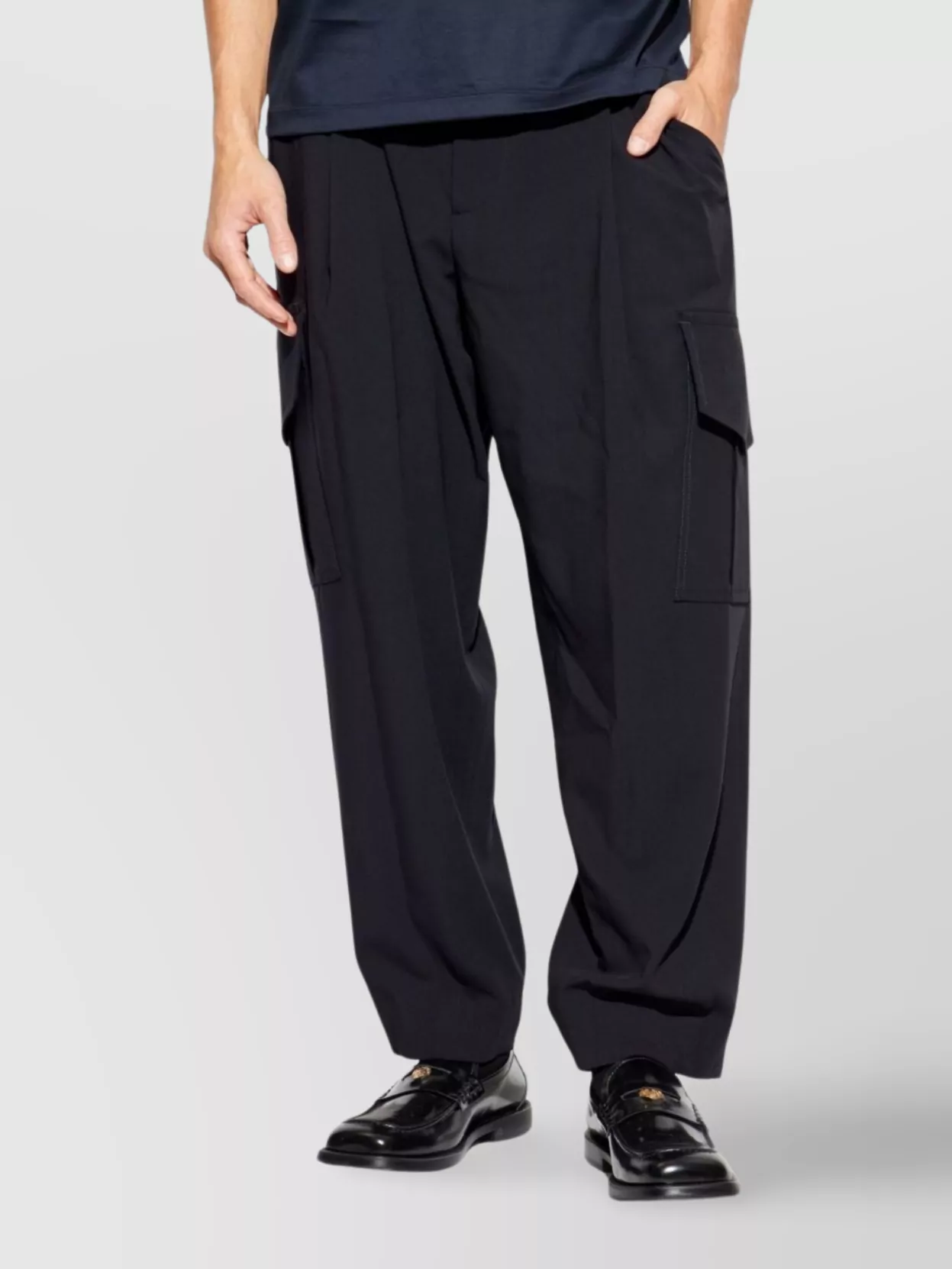 Giorgio Armani Straight Trousers With Various Pockets