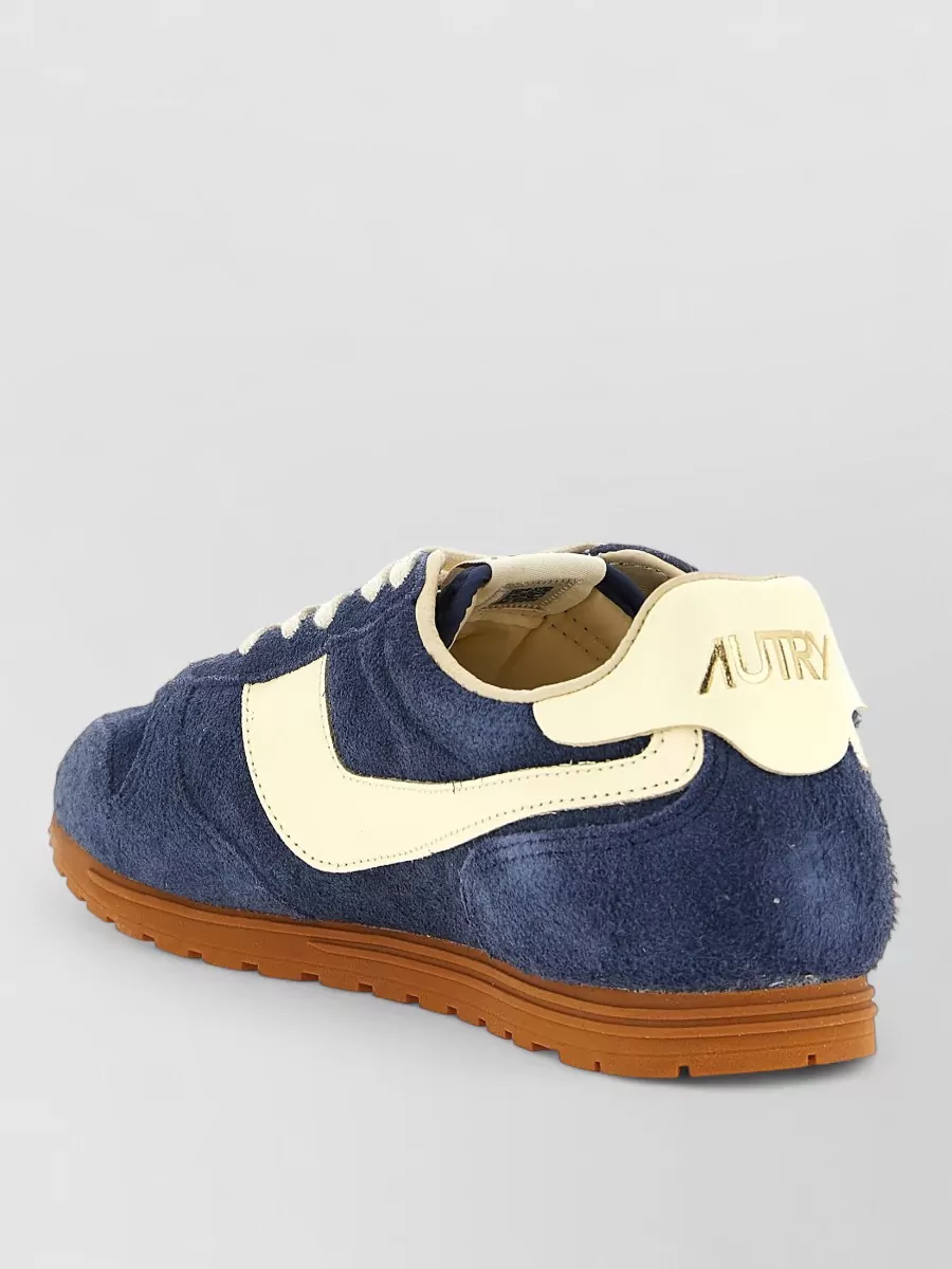 Autry Windspin Low Top Suede Sneakers Rubber Sole