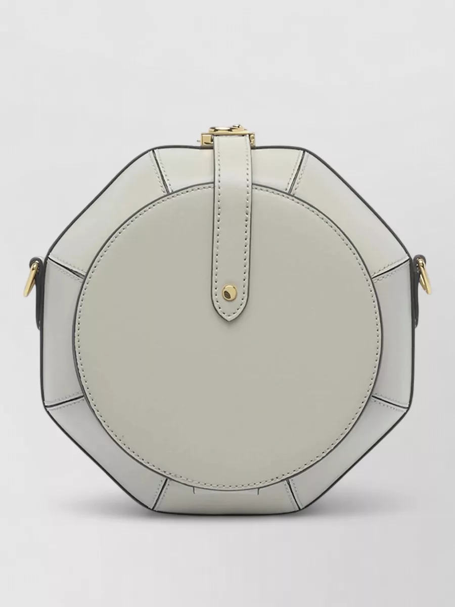 Coccinelle leather paneled mini bag