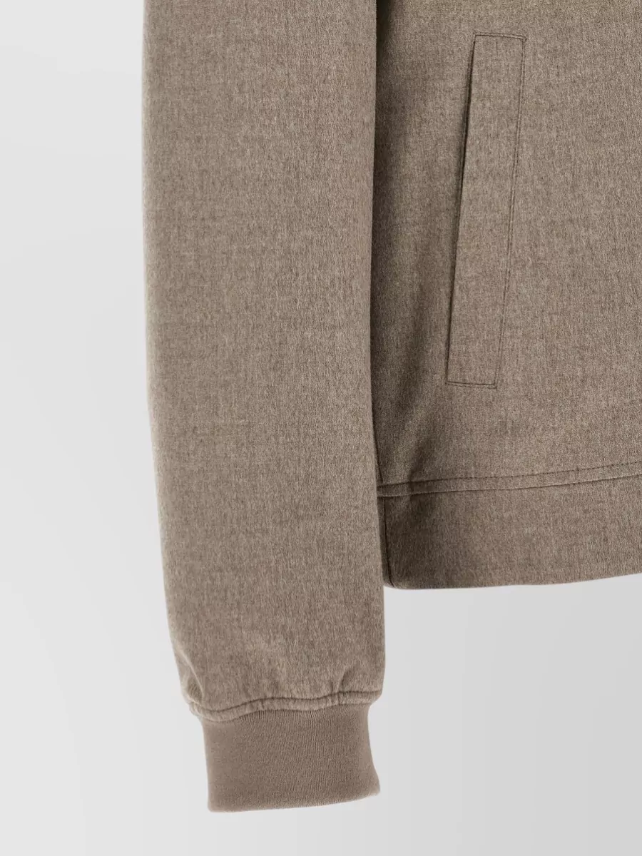 Brunello Cucinelli Cashmere Bomber Jacket