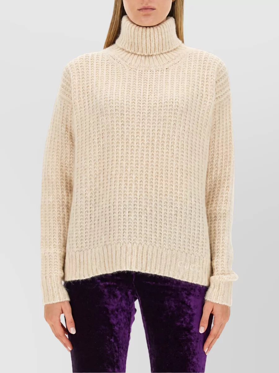 Gucci Cashmere Silk Turtleneck Sweater