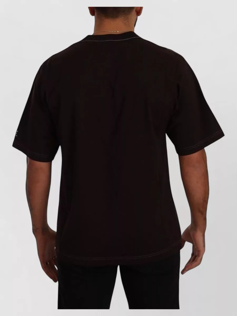 Dolce&Gabbana Cotton Logo Print Crewneck T-Shirt