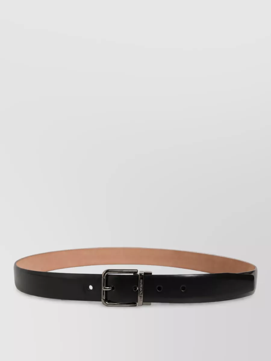 Dolce&Gabbana Calf Leather Belt