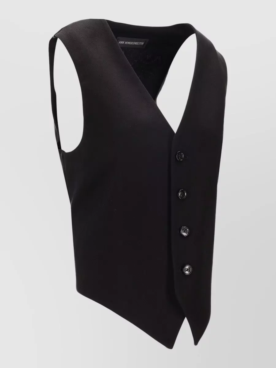 Ann Demeulemeester Cotton Waistcoat