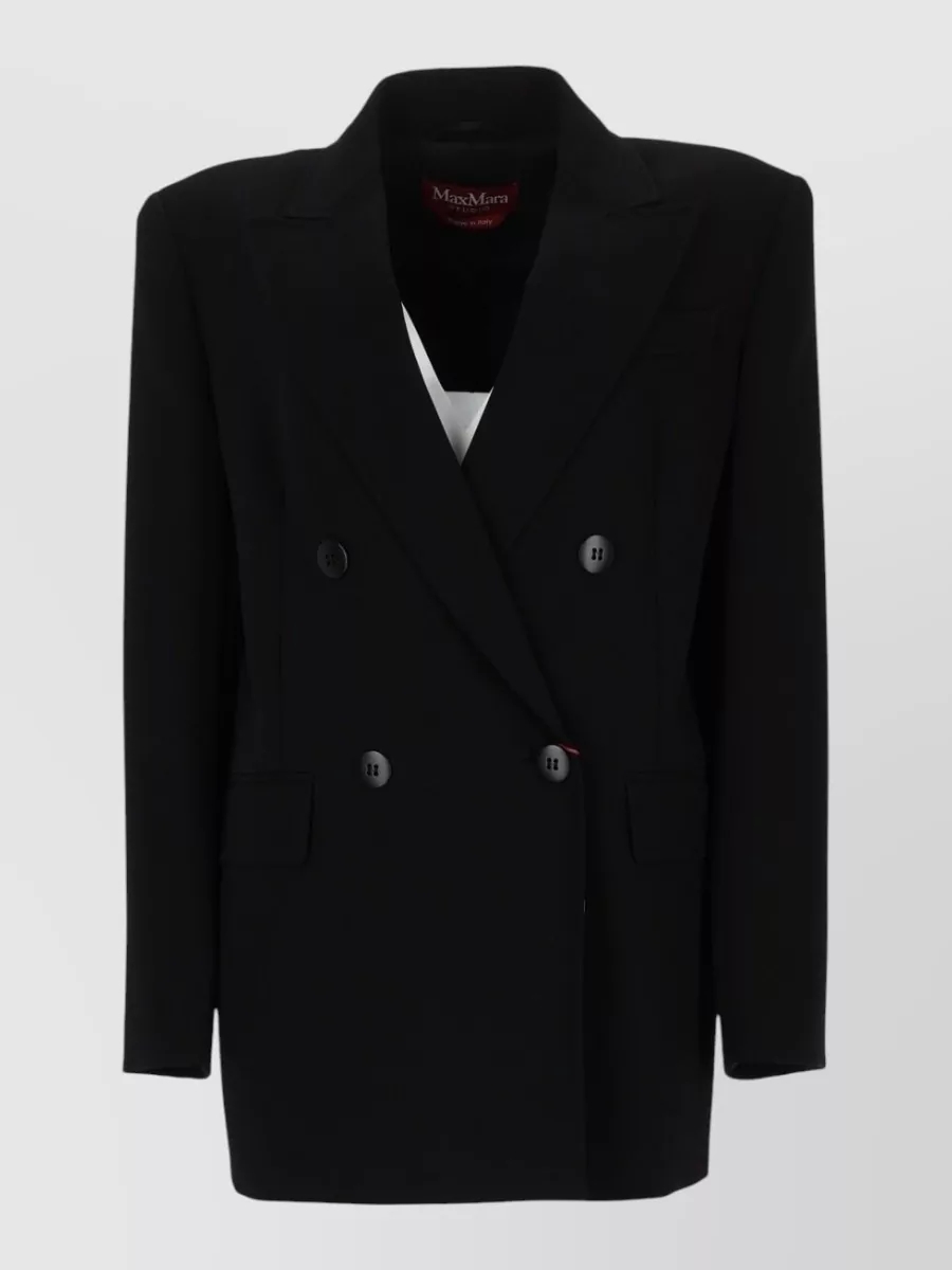 Max Mara double-breasted suit jacket