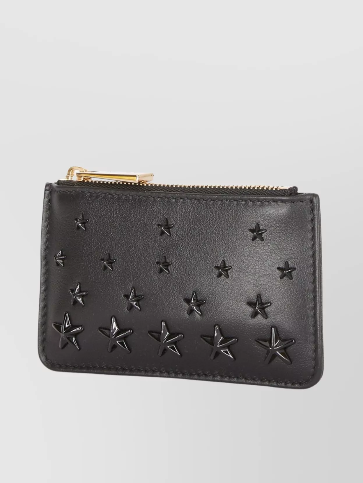 Jimmy Choo Nancy Leather Purse Star Embellishments