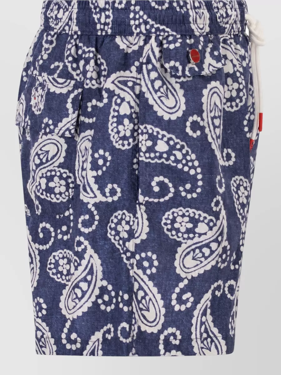 Kiton Patterned Swim Boxers