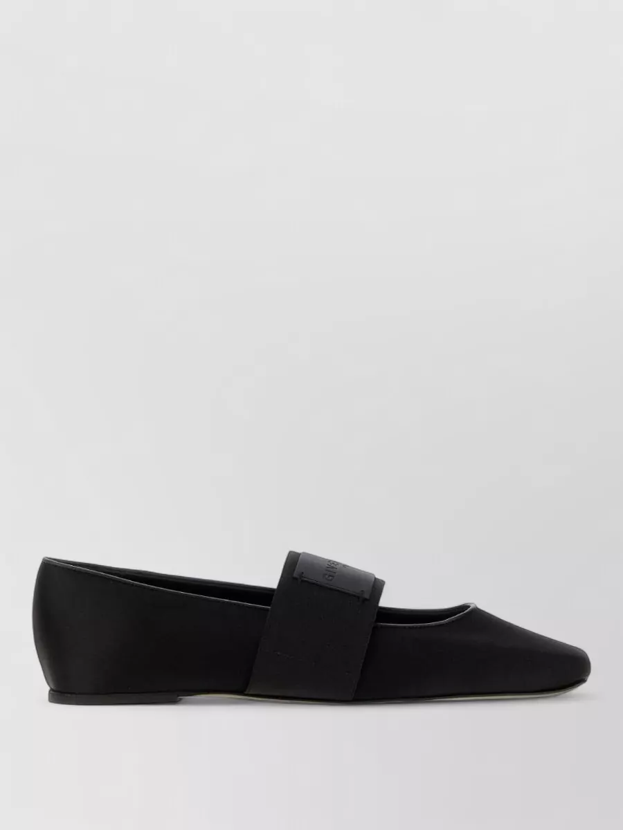 Givenchy satin square ballerina flats