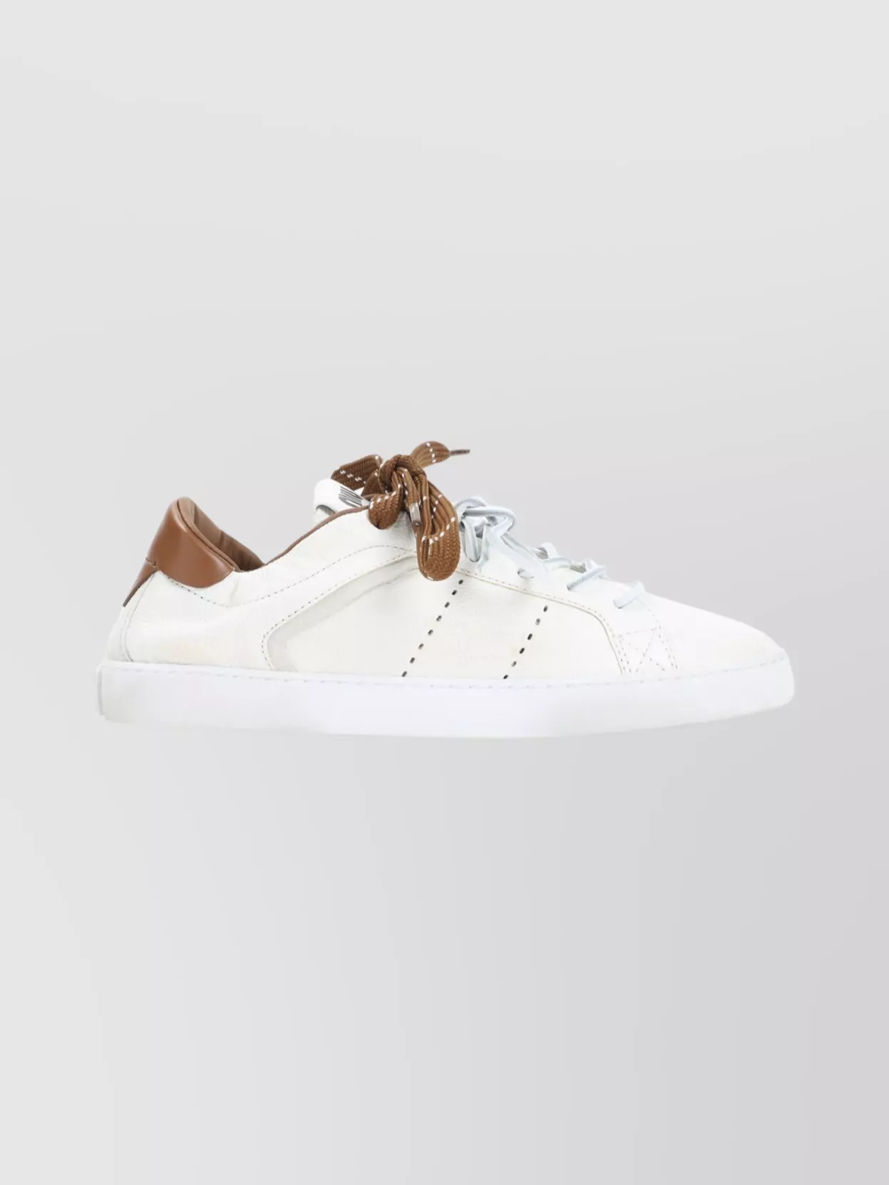 Miu Miu Calf Leather Lace-Up Sneakers
