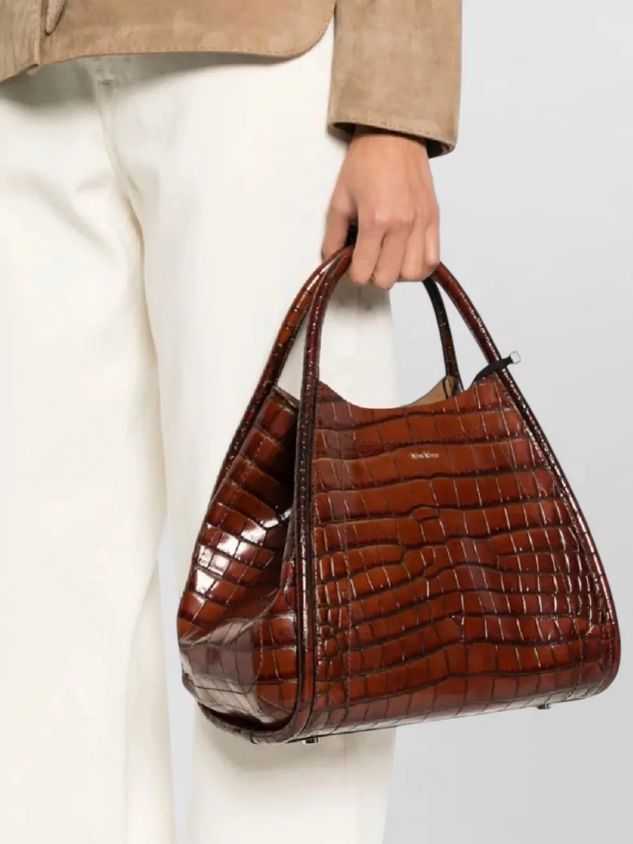 Max Mara Leather Bucket Bag