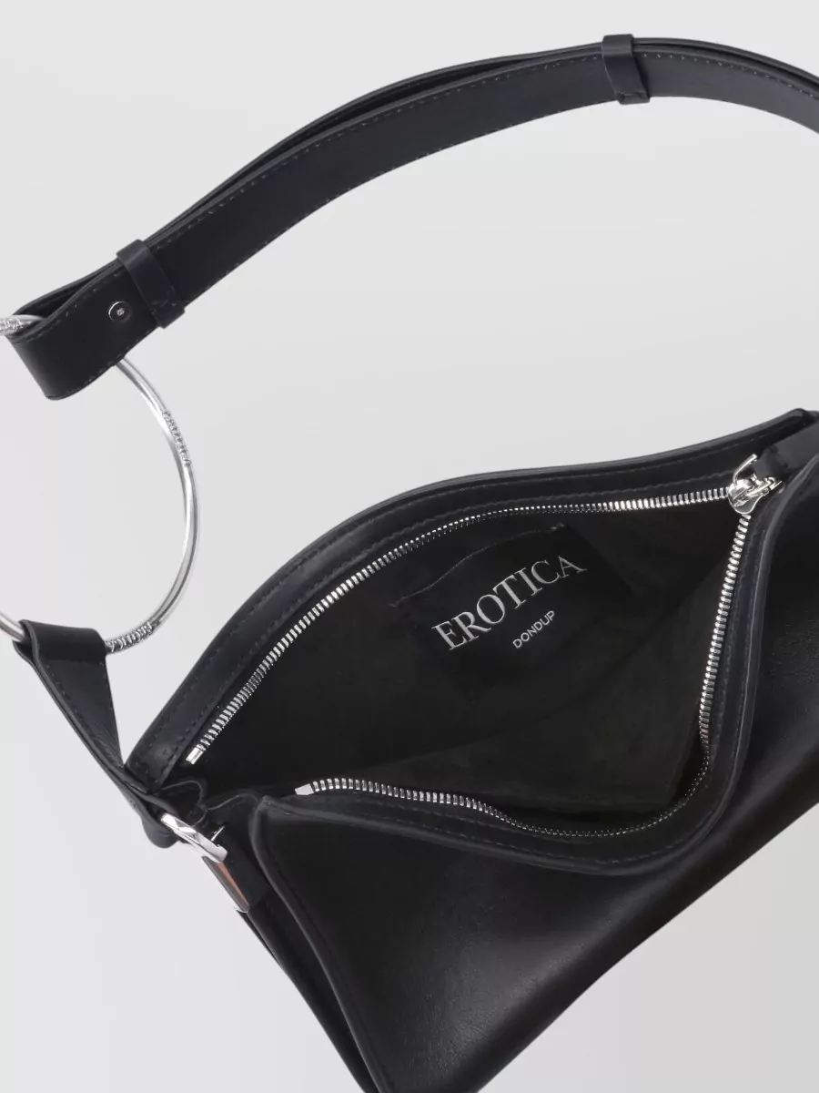 Dondup Calf Leather Clutch Bag