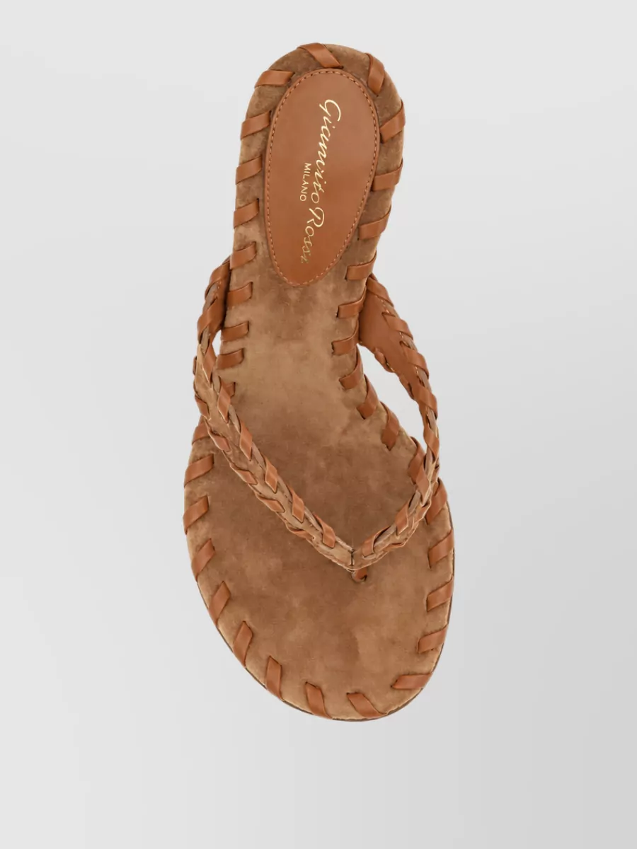 Gianvito Rossi Leather Mules