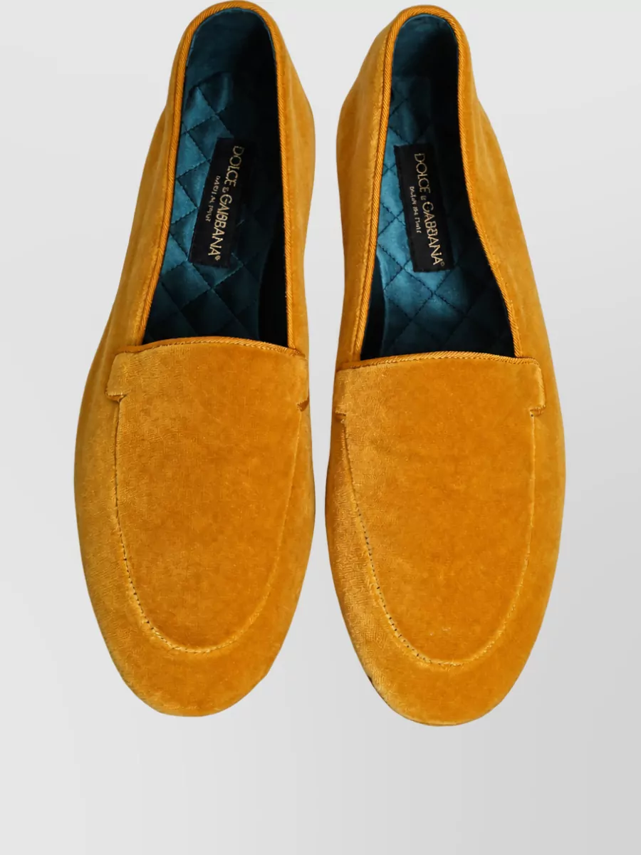 Dolce&Gabbana Velvet Slippers