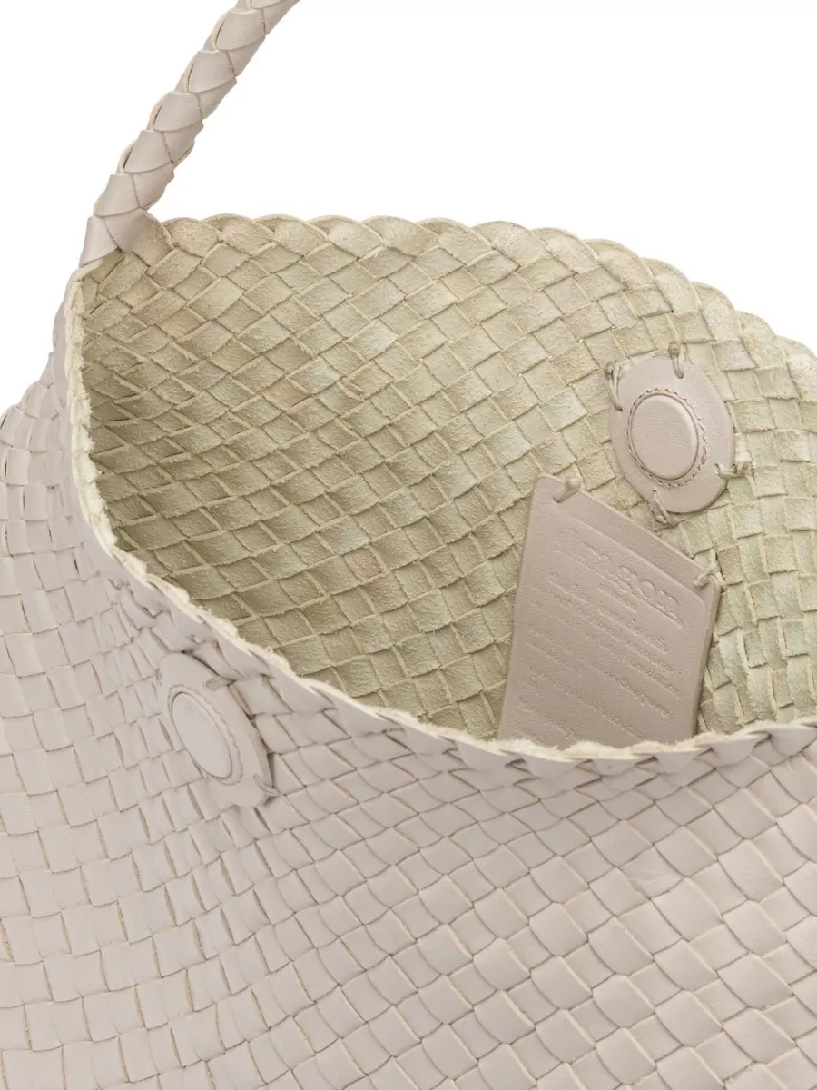 Dragon Diffusion Woven Shoulder Bag Open Top Strap