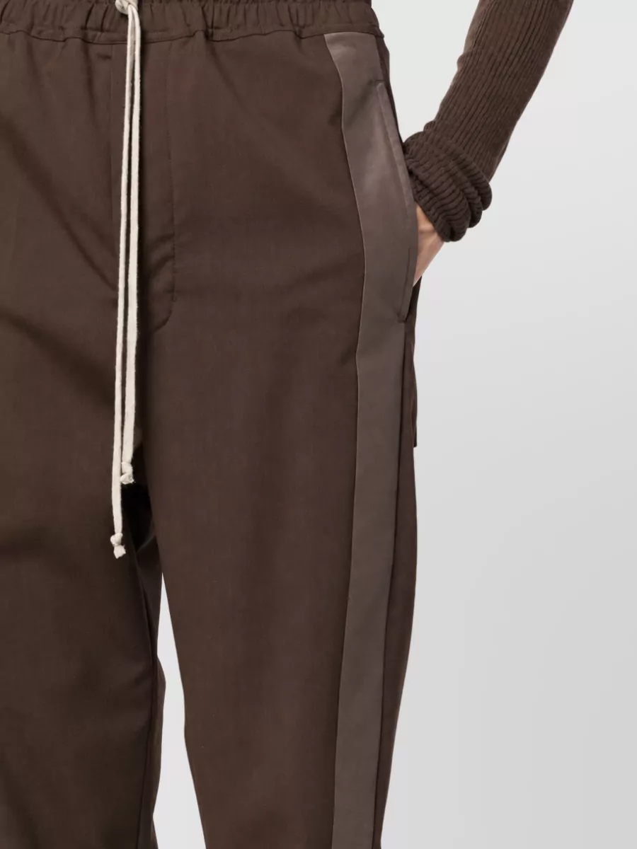 Rick Owens Wool Cropped Trousers