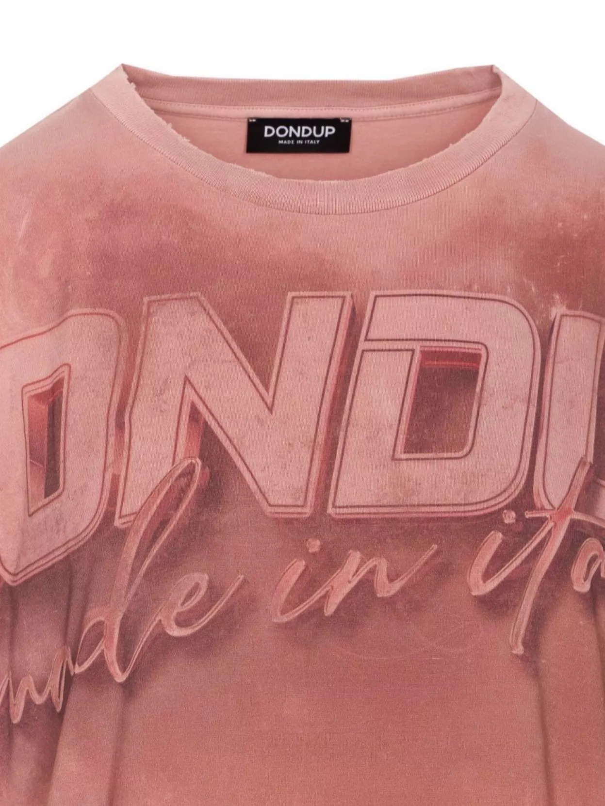 Dondup Crewneck Graphic Print Short Sleeves Relaxed Fit