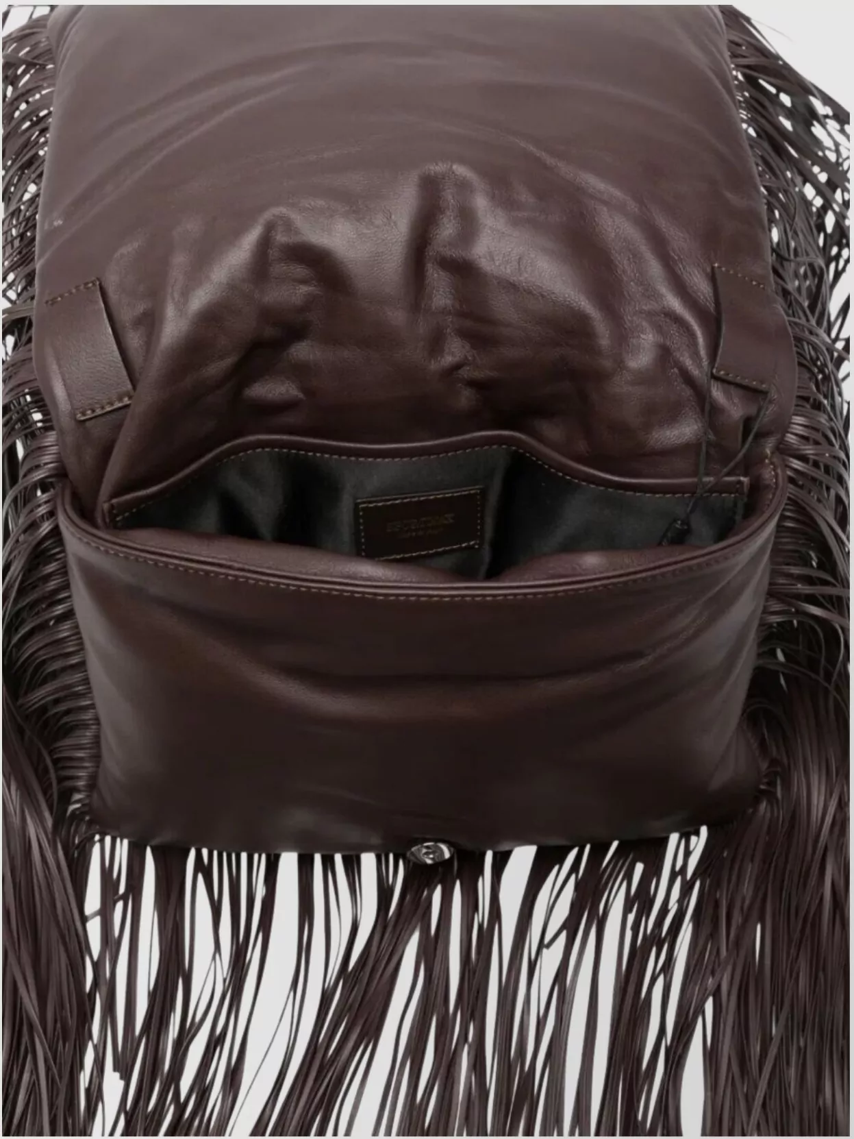 Sportmax Soft Fringe Maxi Shoulder Bag