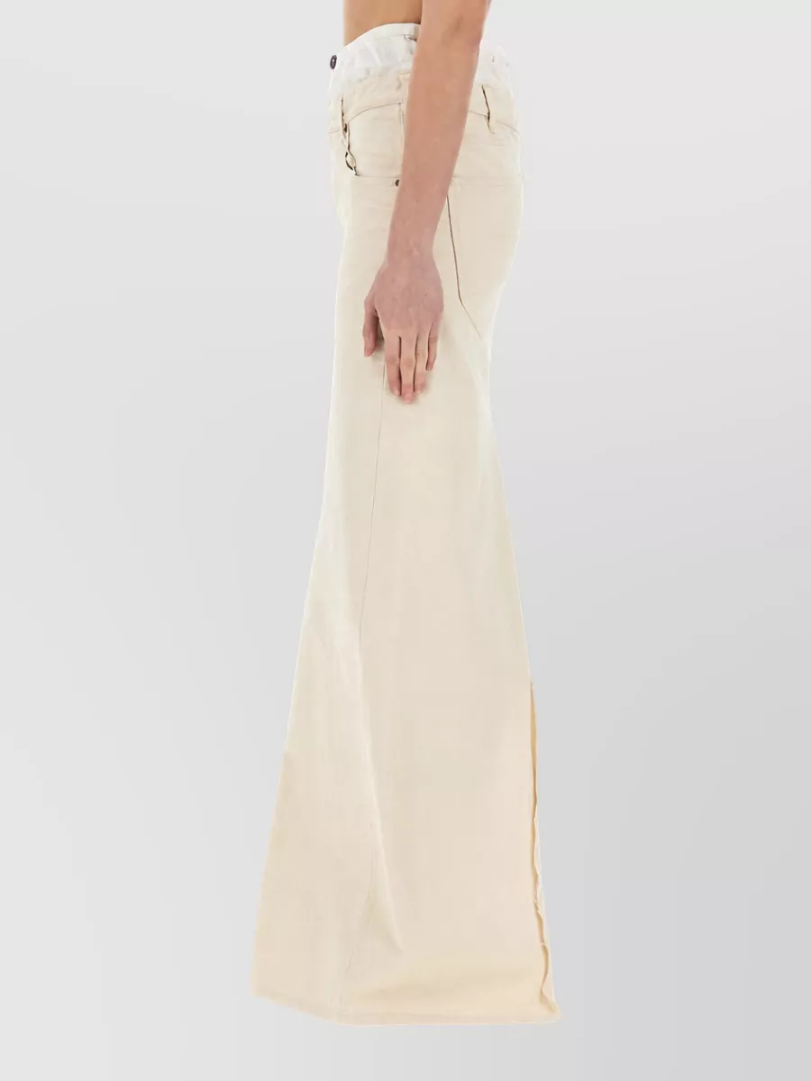 Maison Margiela Cotton High-Rise Skirt