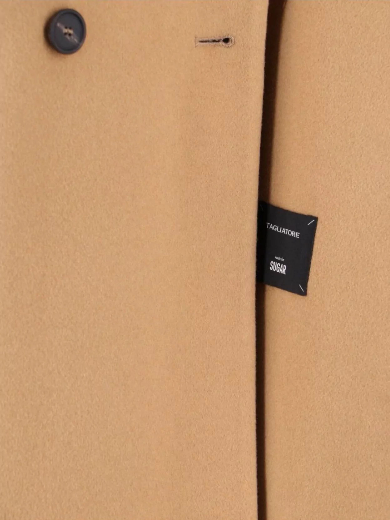 Tagliatore Waist Belted Back Vent Lapels In Brown