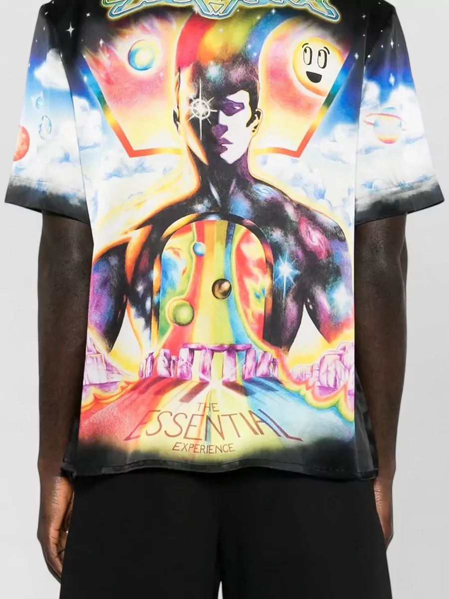 Casablanca The Experience Regular Fit Camp Collar Shirt