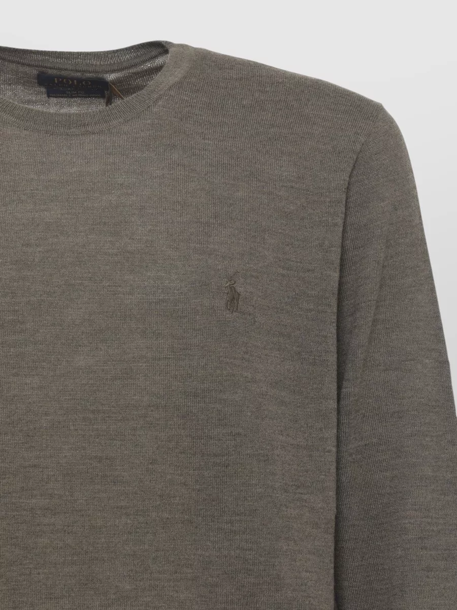 Ralph Lauren Wool Crew Neck Sweater Long Sleeves