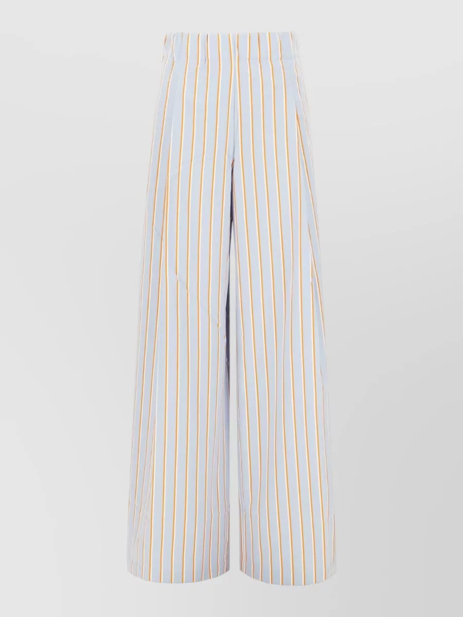 Dries Van Noten printed wide-leg trousers