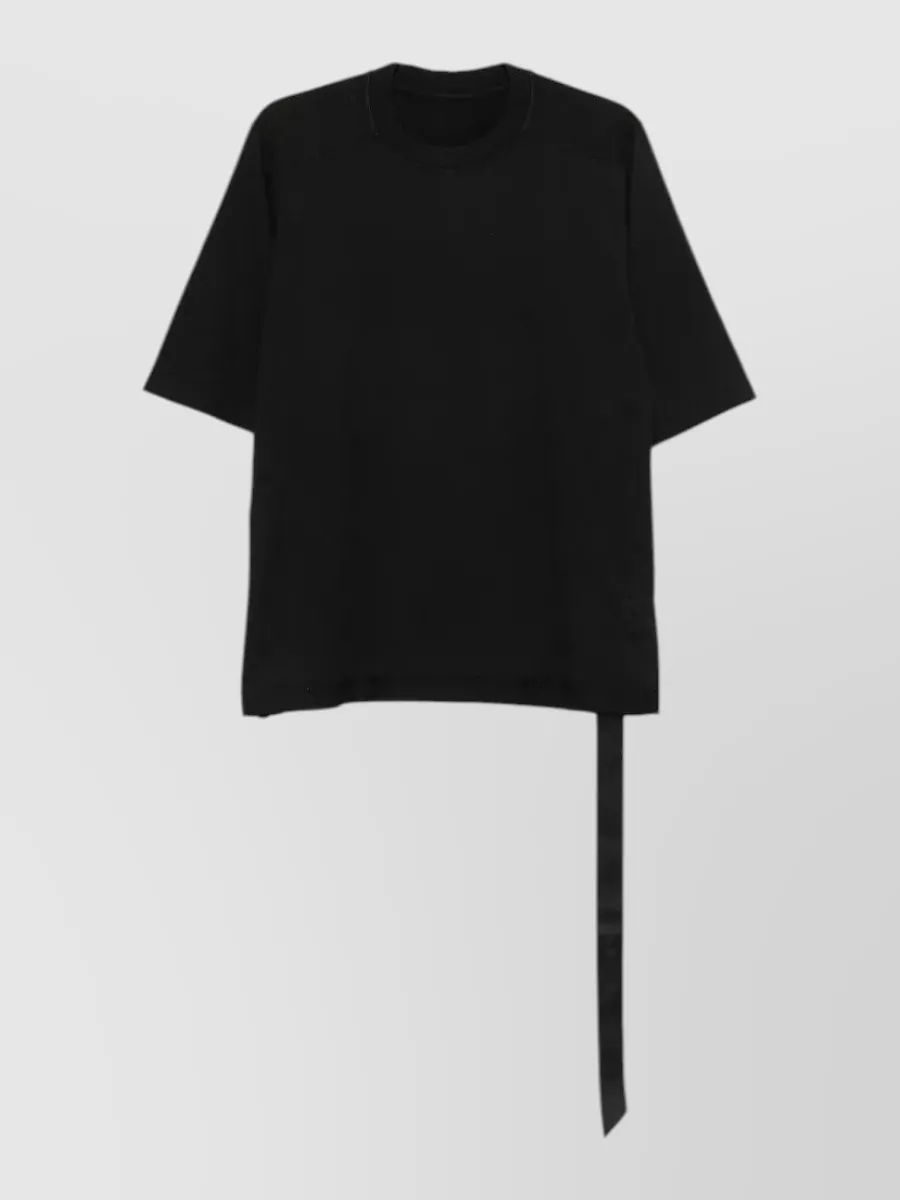 Rick Owens Drkshdw cotton ribbed crewneck short-sleeve t-shirt