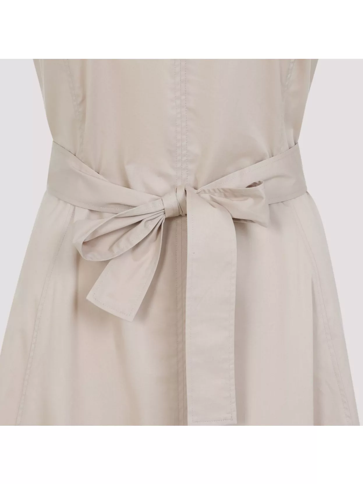 Peserico Flared Hem Midi Dress With Punto Luce Detail