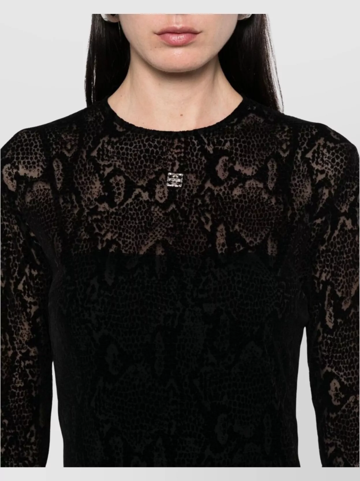 Givenchy Knee Length Dress Long Sleeves