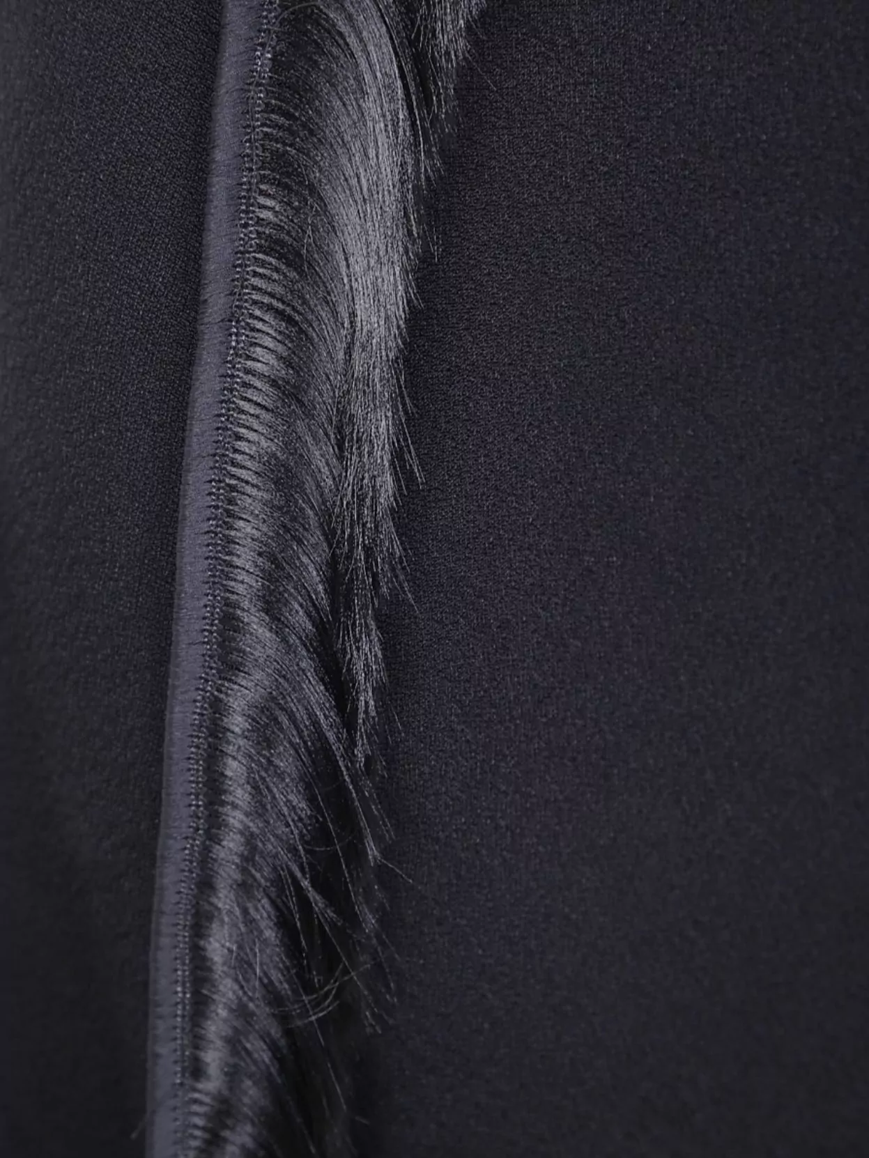 Jil Sander Asymmetric Fringe Midi Skirt In Blue