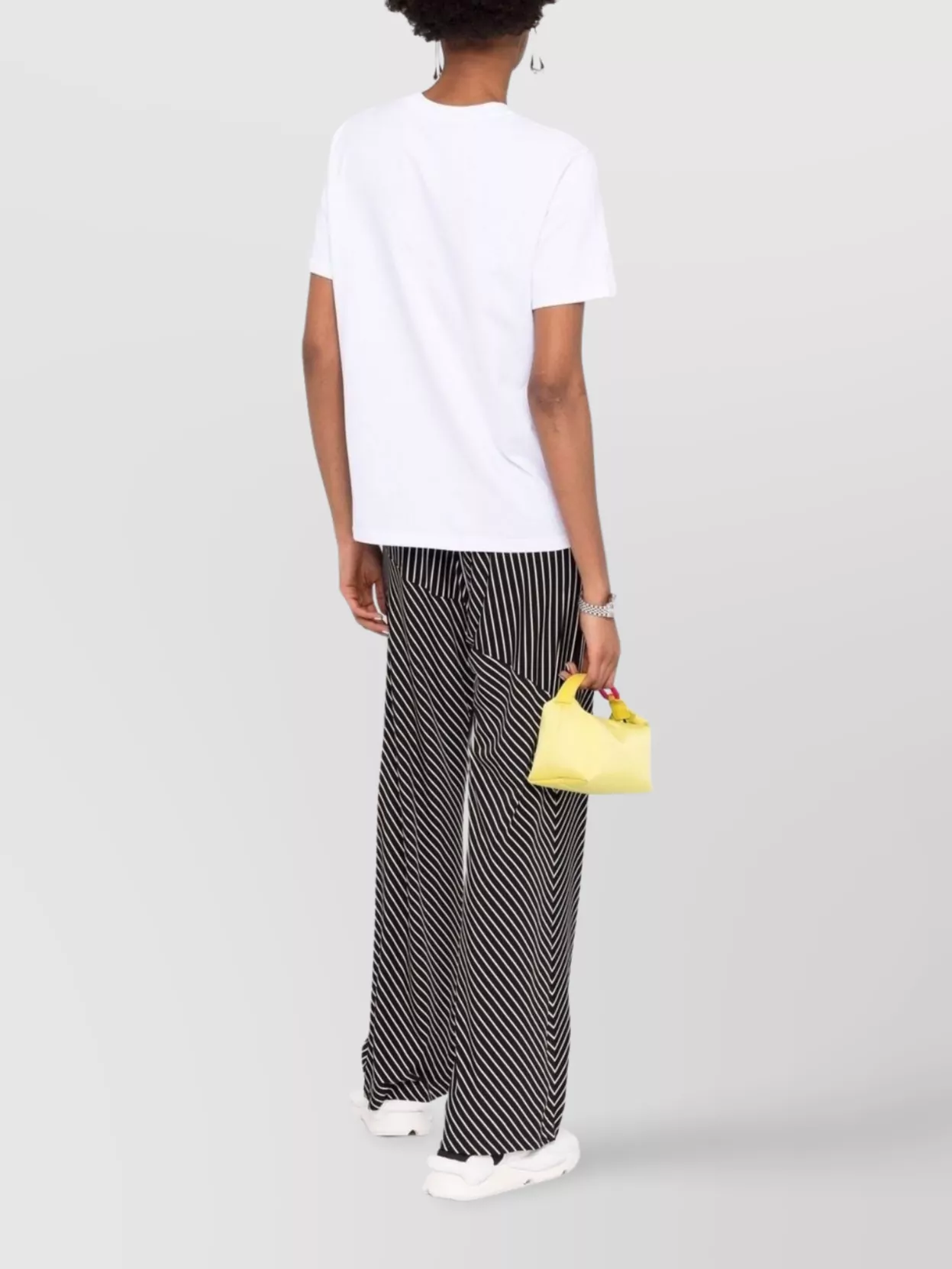 Msgm Relaxed Fit Crew Neck Short Sleeve T-Shirt