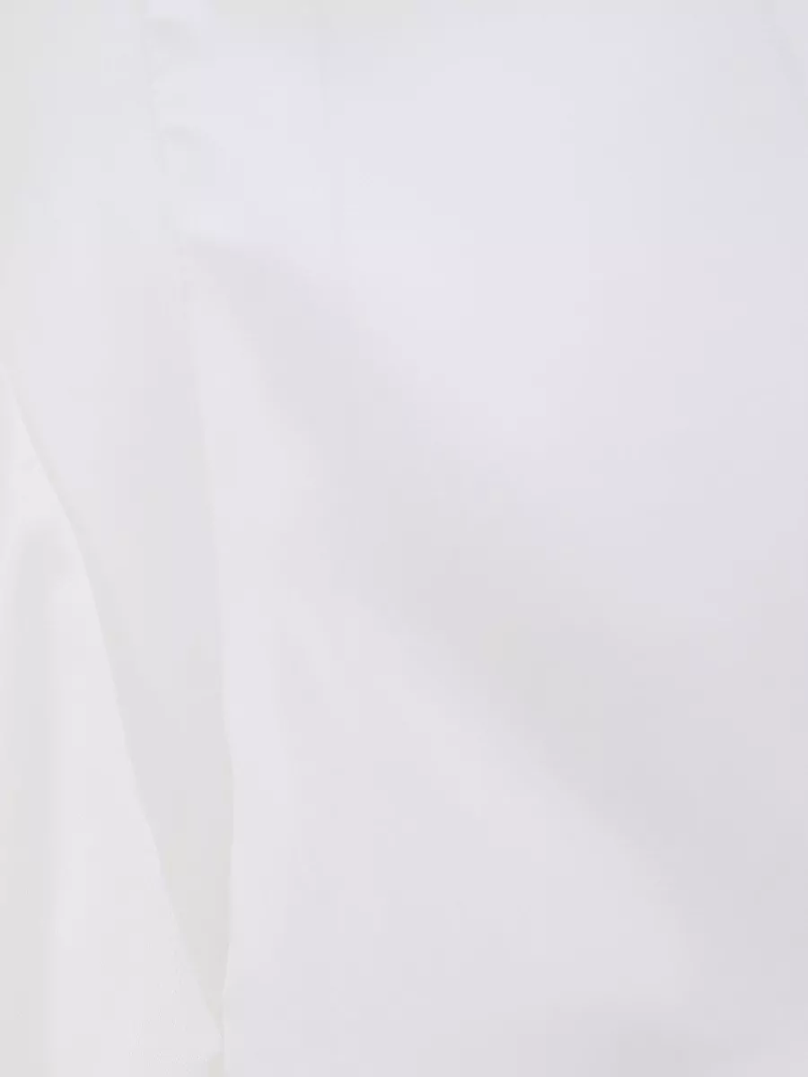 Sacai Satin Chiffon Shirt Collared Neck Ruffled Sleeves