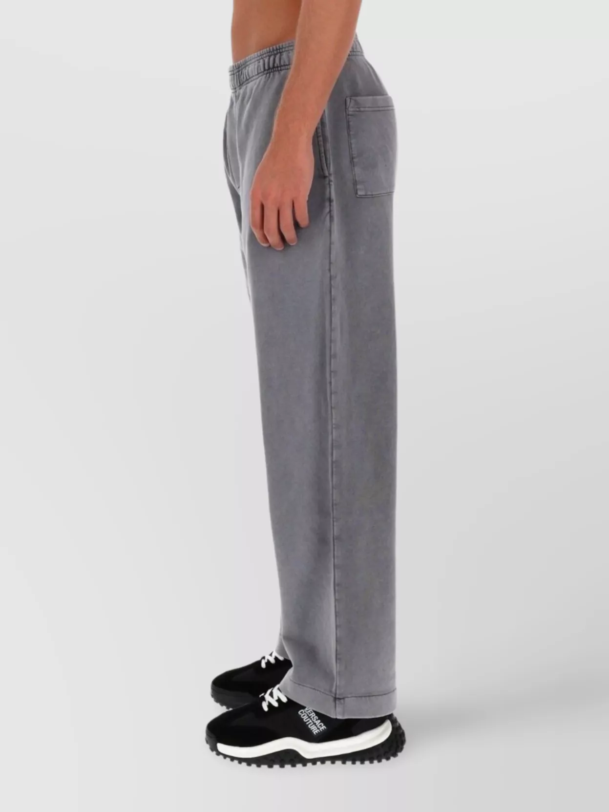 Versace Jeans Couture Casual Straight Leg Jogger Trousers