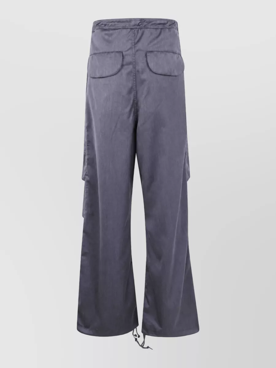 Entire Studios Wide-Leg Suiting Cargo Trousers