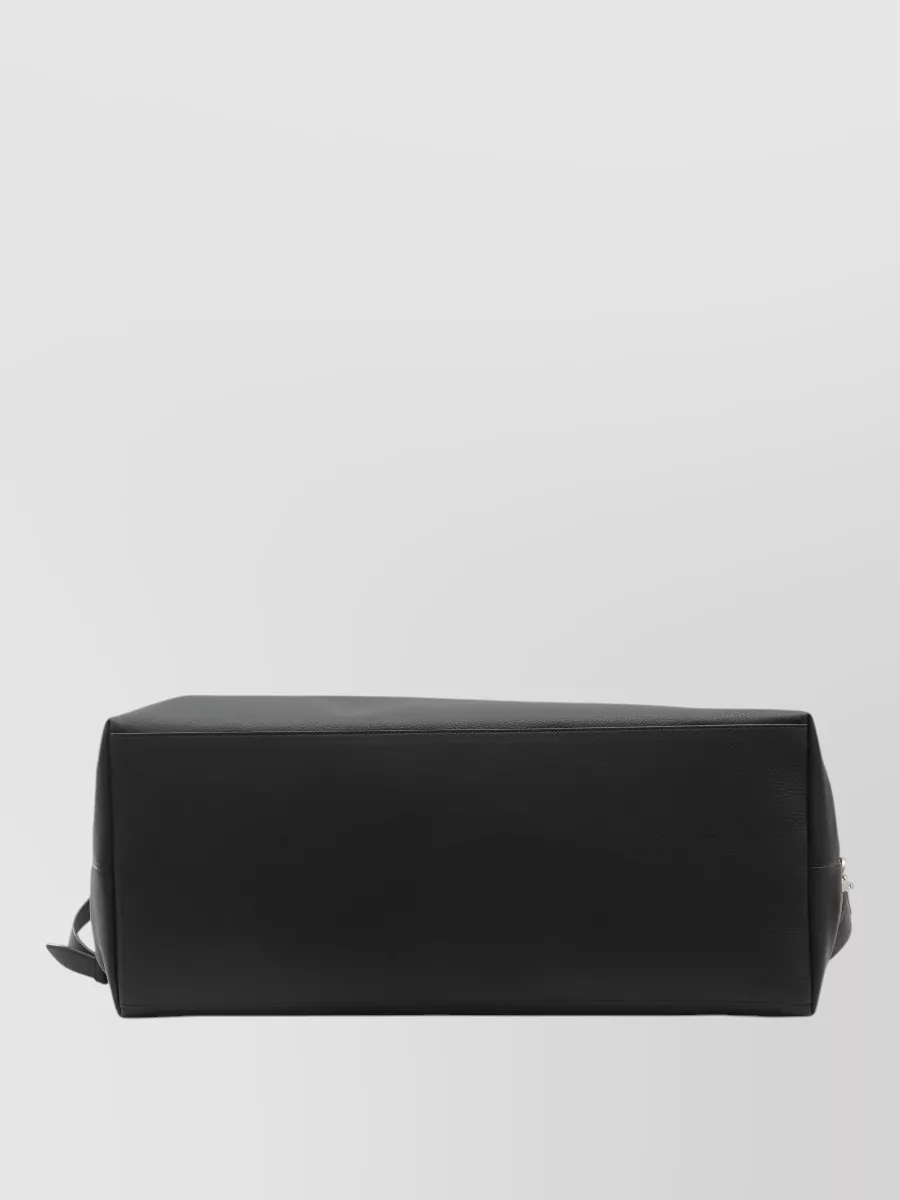 Saint Laurent Giant Bowling Leather Travel Tote Bag