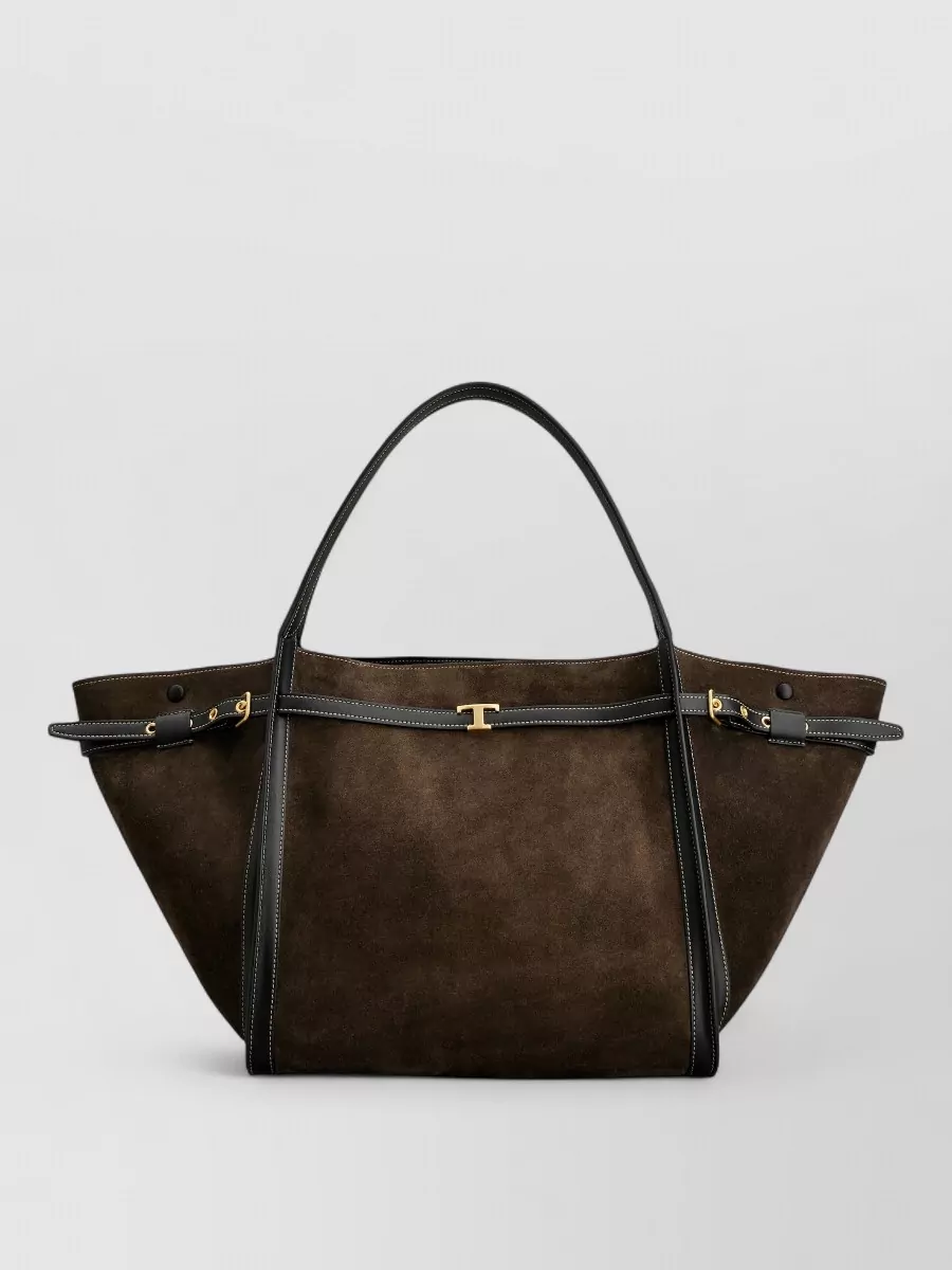 Tod's t timeless medium leather shoulder bag