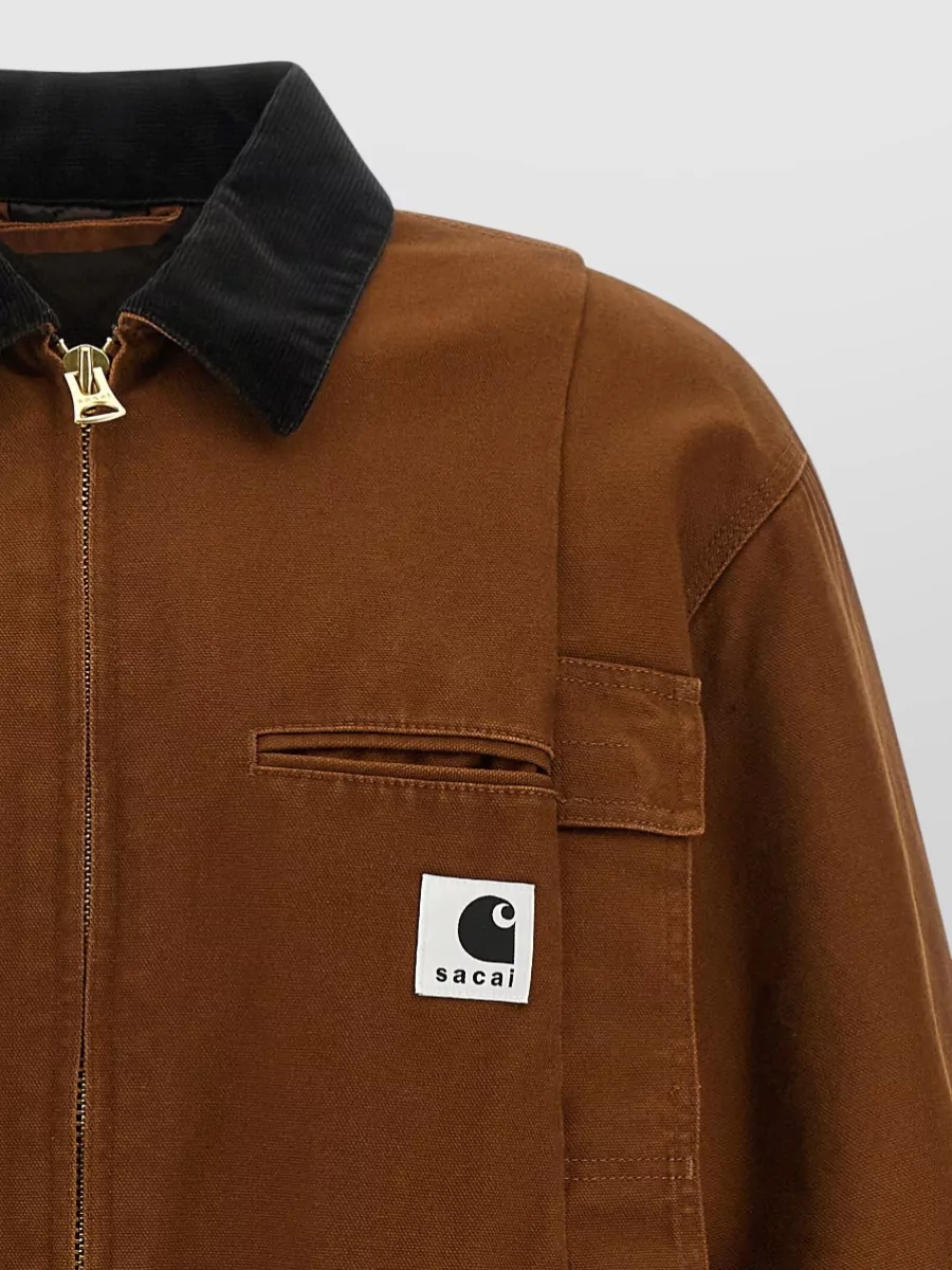 Sacai Quilted Single-Breasted Coat