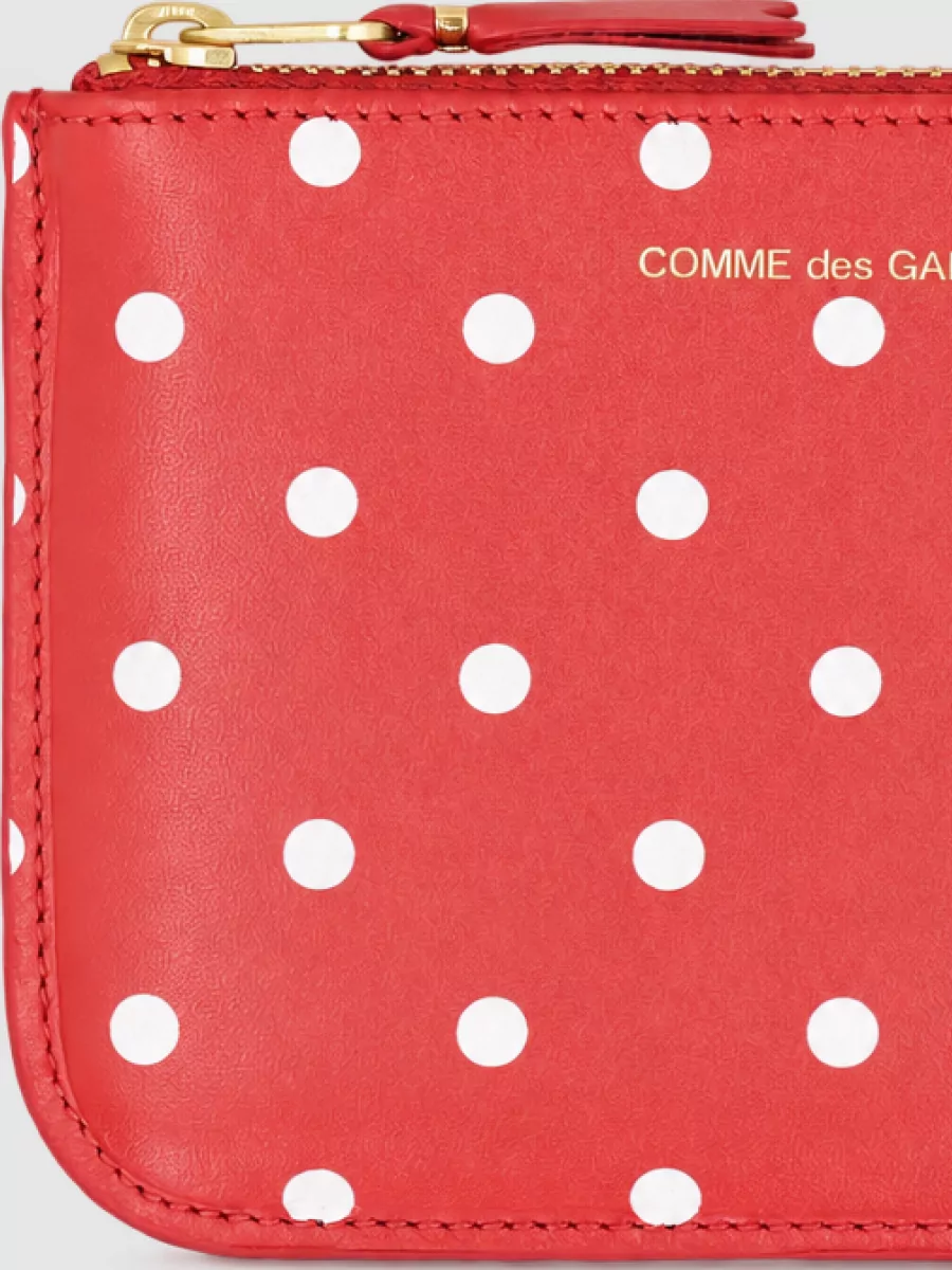 Comme des Garçons leather clutch bag