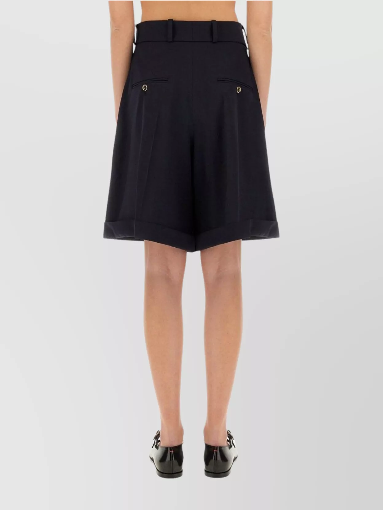 Patou Bermuda Shorts In Wool