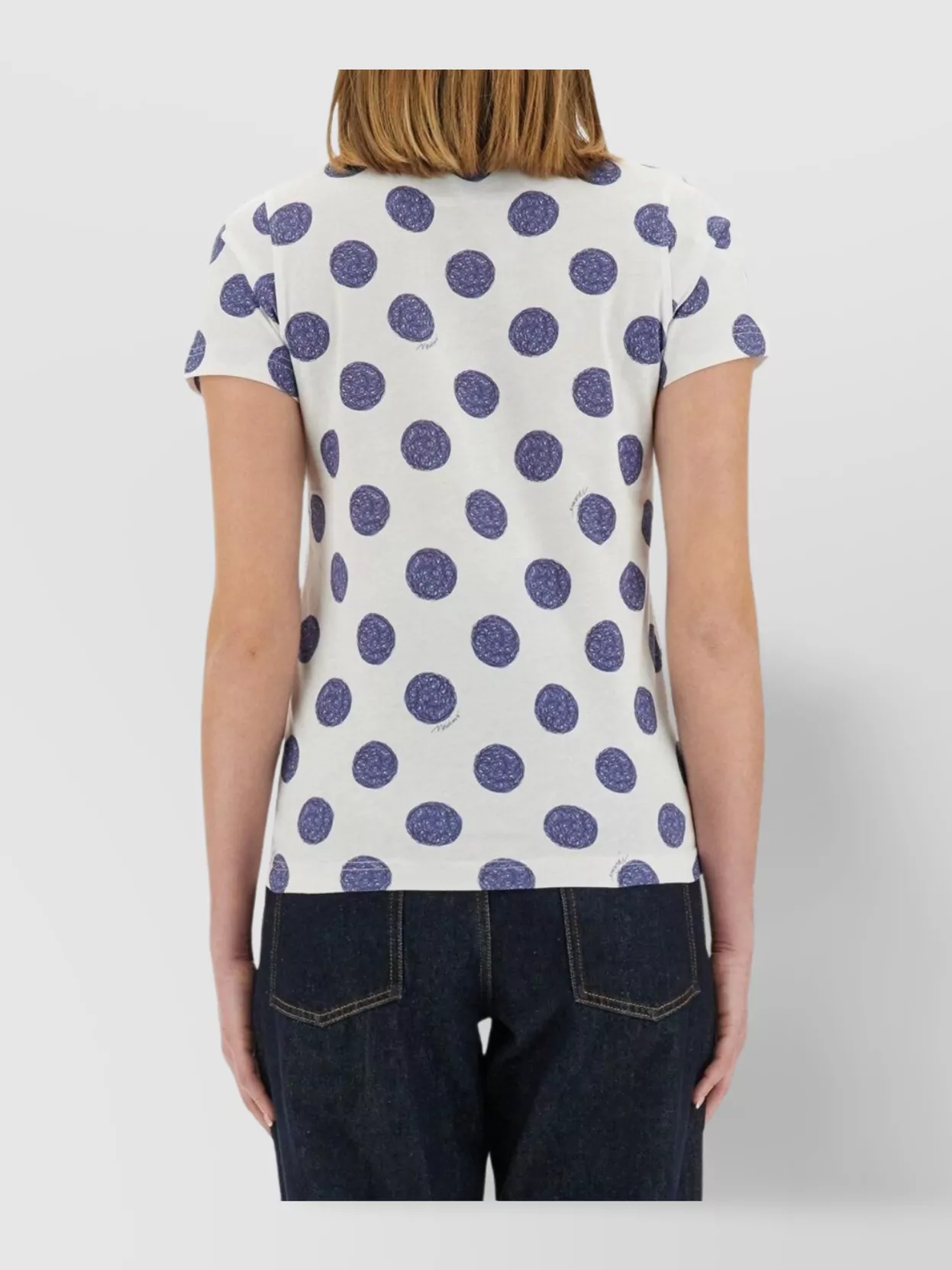 Shop Moschino Dots T-shirt Polka Pen Ballpoint