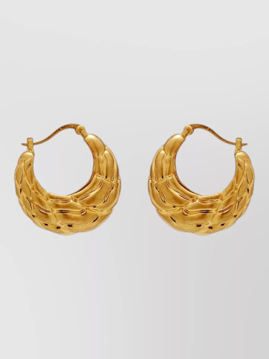 Cult Gaia Brass-Plated Drop Earrings
