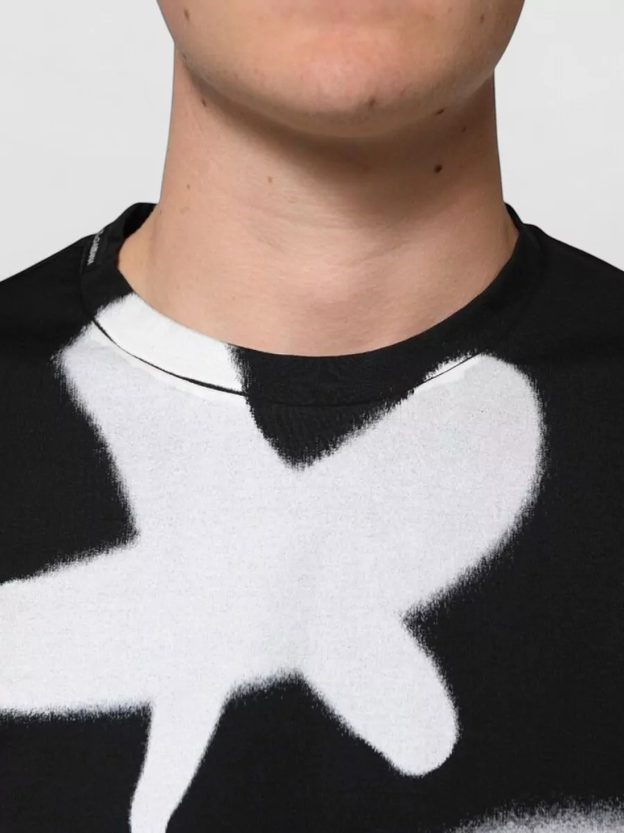 Dolce&Gabbana Cotton Logo Print Short Sleeve T-Shirt